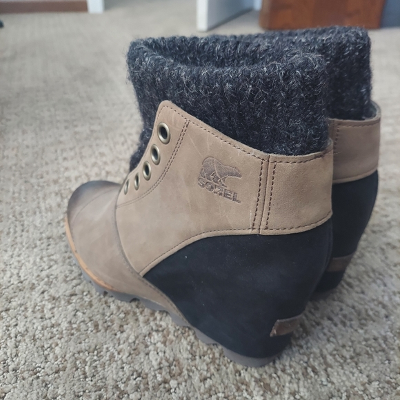 Sorel Joanie wedge sweater boots - Picture 4 of 8